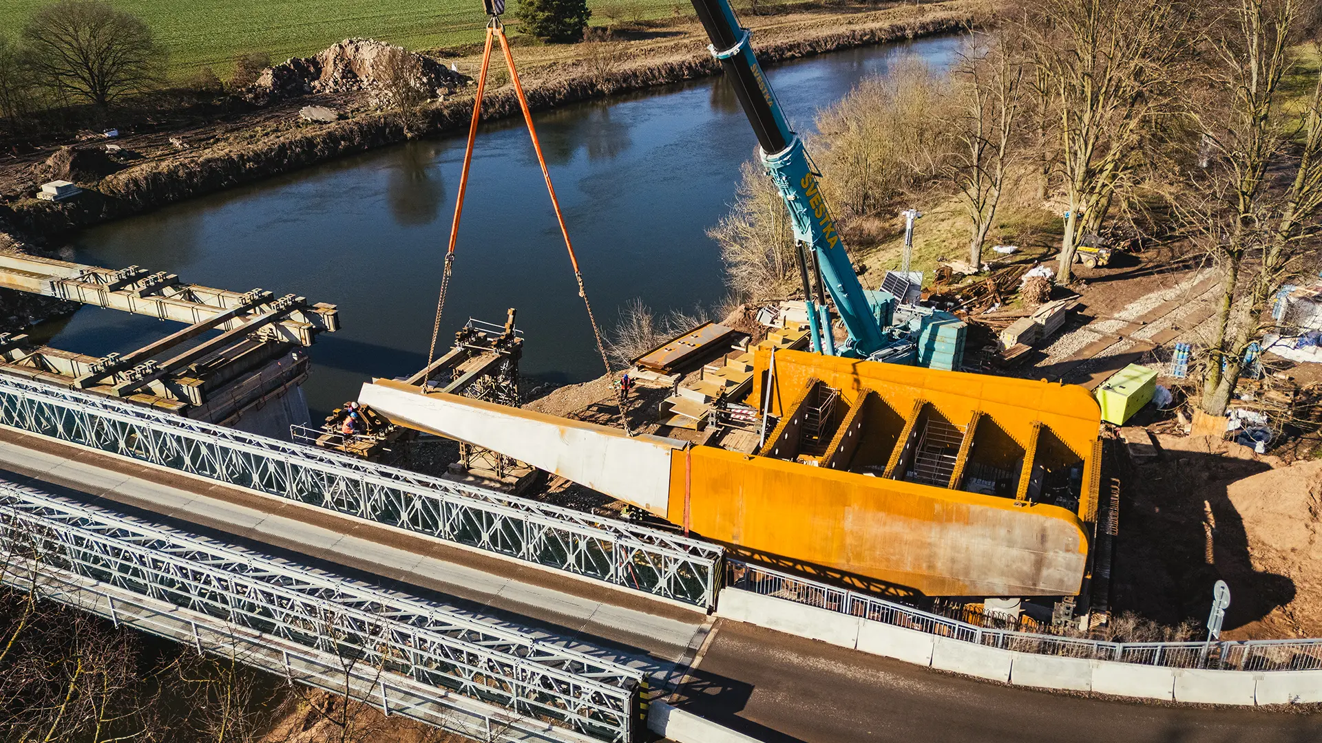 Most Řečany - Galerie - Únor 2026